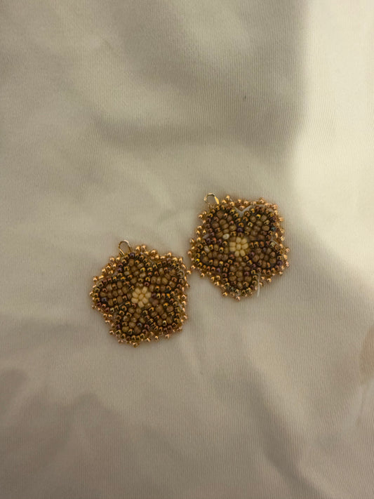 Yellow / FLOWER / Earrings